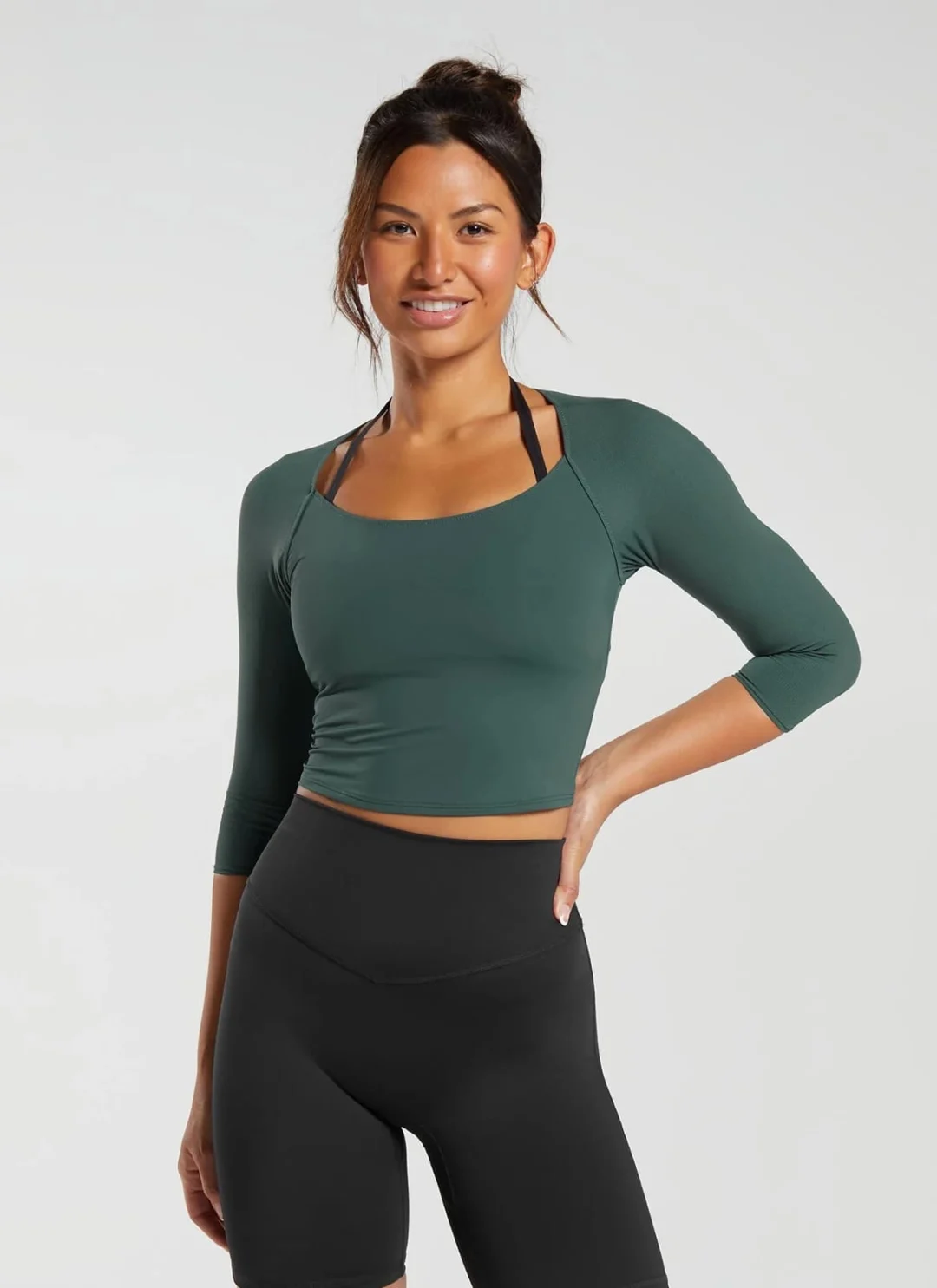 Elevate 3/4 Sleeve Crop Top